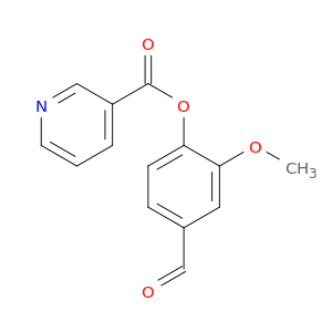 4-Formyl-2-methoxyphenyl pyridine-3-carboxylate