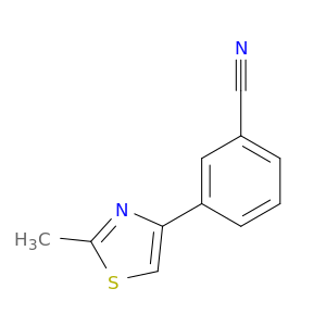 3-(2-Methylthiazol-4-yl)benzonitrile