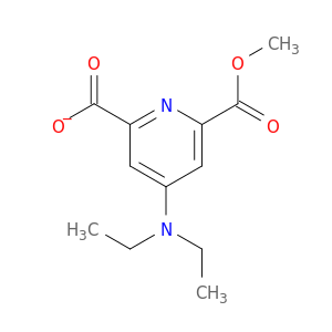 2,6-Pyridinedicarboxylic acid, 4-(diethylamino)-, monomethyl ester