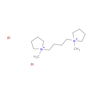 Pyrrolidinium, 1,1'-(1,4-butanediyl)bis[1-methyl-, dibromide