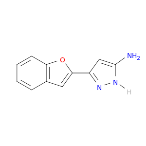 3-(1-benzofuran-2-yl)-1H-pyrazol-5-amine
