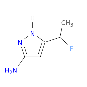 5-(1-氟乙基)-1H-吡唑-3-胺