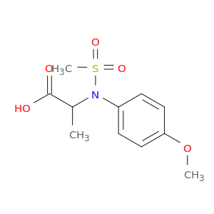 N-(4-甲氧基苯基)-N-(甲基磺酰基)-1-丙氨酸