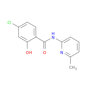 Benzamide, 4-chloro-2-hydroxy-N-(6-methyl-2-pyridinyl)-