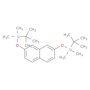 Naphthalene,2,7-bis[[(1,1-dimethylethyl)dimethylsilyl]oxy]-