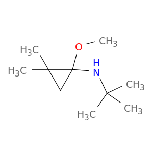 Cyclopropanamine, N-(1,1-dimethylethyl)-1-methoxy-2,2-dimethyl-