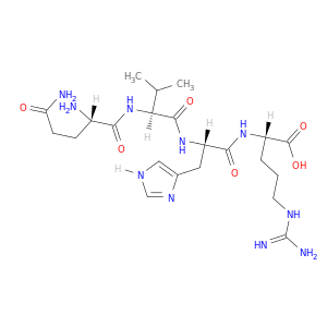L-Arginine, L-glutaminyl-L-valyl-L-histidyl-