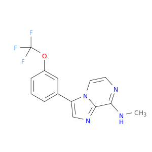 Imidazo[1,2-a]pyrazin-8-amine, N-methyl-3-[3-(trifluoromethoxy)phenyl]-