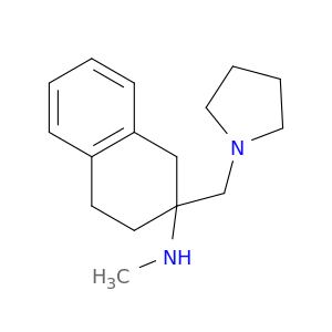 2-Naphthalenamine,1,2,3,4-tetrahydro-N-methyl-2-(1-pyrrolidinylmethyl)-