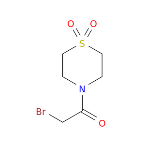 2-溴-1-(1,1-二氧化物-4-硫代吗啉基)乙酮
