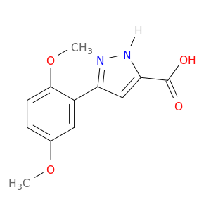 1H-Pyrazole-5-carboxylicacid, 3-(2,5-dimethoxyphenyl)-
