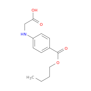 Benzoic acid, 4-[(carboxymethyl)amino]-, 1-butyl ester