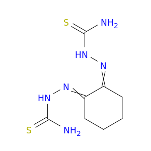 Hydrazinecarbothioamide,2,2'-(1,2-cyclohexanediylidene)bis- (9CI)