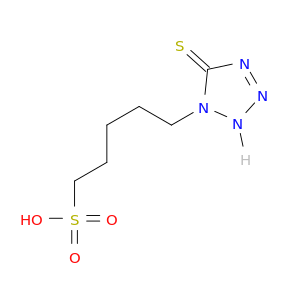 1H-Tetrazole-1-pentanesulfonic acid, 2,5-dihydro-5-thioxo-
