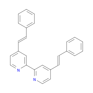 2,2'-Bipyridine, 4,4'-bis[(1E)-2-phenylethenyl]-