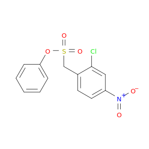 Benzenemethanesulfonic acid, 2-chloro-4-nitro-, phenyl ester