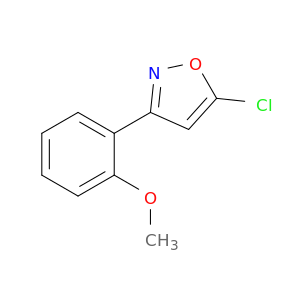 5-Chloro-3-(2-methoxyphenyl)-1,2-oxazole
