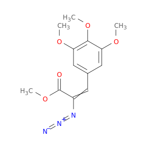 2-Propenoic acid, 2-azido-3-(3,4,5-trimethoxyphenyl)-, methyl ester
