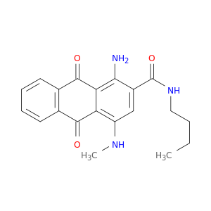 1-氨基-正丁基-9,10-二氢-4-(甲基氨基)-9,10-二氧氧基-2-蒽甲酰胺