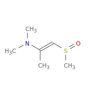 1-Propen-2-amine, N,N-dimethyl-1-(methylsulfinyl)-, (E)-