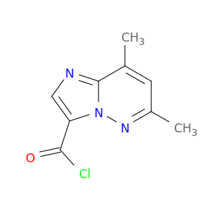 Imidazo[1,2-b]pyridazine-3-carbonylchloride, 6,8-dimethyl-