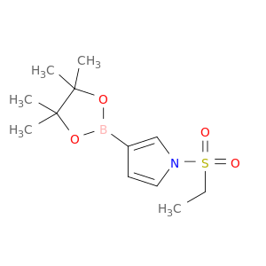 1-(乙磺酰基)-3-(4,4,5,5-四甲基-1,3,2-二氧硼杂环戊烷-2-基)-1H-吡咯
