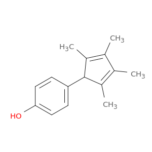 Phenol, 4-(2,3,4,5-tetramethyl-1,4-cyclopentadien-1-yl)-