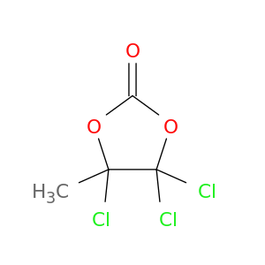 1,3-Dioxolan-2-one, 4,4,5-trichloro-5-methyl-