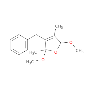 Furan, 2,5-dihydro-2,5-dimethoxy-2,4-dimethyl-3-(phenylmethyl)-