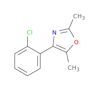 Oxazole, 4-(2-chlorophenyl)-2,5-dimethyl-