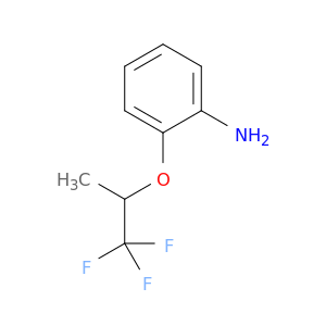 2-[(1,1,1-trifluoropropan-2-yl)oxy]aniline
