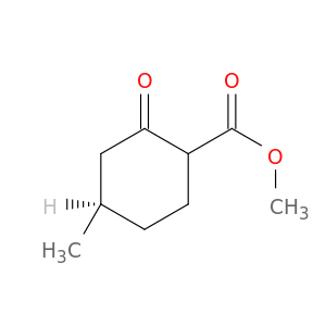 Cyclohexanecarboxylic acid, 4-methyl-2-oxo-, methyl ester, (4R)-