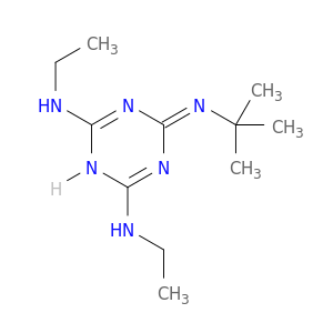 6-(tert-Butylimino)-N2,N4-diethyl-3,6-dihydro-1,3,5-triazine-2,4-diamine