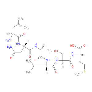 L-Methionine, L-leucyl-L-asparaginyl-L-alanyl-L-valyl-L-seryl-