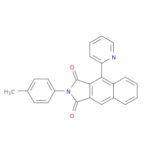 2-(4-methylphenyl)-4-(pyridin-2-yl)-1h-benzo[f]isoindole-1,3(2h)-dione