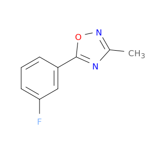 5-(3-Fluorophenyl)-3-methyl-1,2,4-oxadiazole