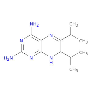 2,4-Pteridinediamine, 7,8-dihydro-6,7-bis(1-methylethyl)-