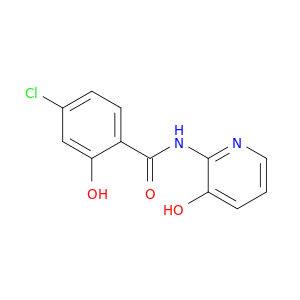 Benzamide, 4-chloro-2-hydroxy-N-(3-hydroxy-2-pyridinyl)-