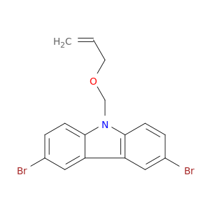 9H-Carbazole, 3,6-dibromo-9-[(2-propenyloxy)methyl]-