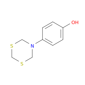 Phenol, 4-(4H-1,3,5-dithiazin-5(6H)-yl)-
