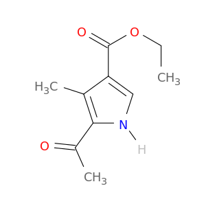 1H-Pyrrole-3-carboxylic acid, 5-acetyl-4-methyl-, ethyl ester