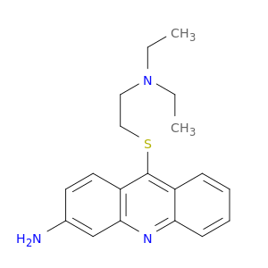 3-Acridinamine,9-[[2-(diethylamino)ethyl]thio]-