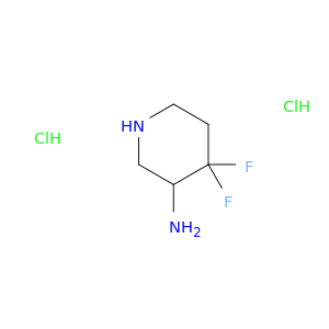 4,4-difluoropiperidin-3-amine dihydrochloride