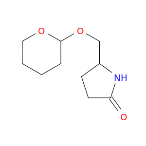 2-Pyrrolidinone, 5-[[(tetrahydro-2H-pyran-2-yl)oxy]methyl]-
