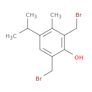 Phenol, 2,6-bis(bromomethyl)-3-methyl-4-(1-methylethyl)-