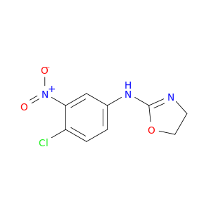 2-Oxazolamine, N-(4-chloro-3-nitrophenyl)-4,5-dihydro-