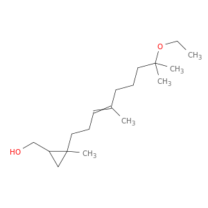 Cyclopropanemethanol, 2-(8-ethoxy-4,8-dimethyl-3-nonenyl)-2-methyl-