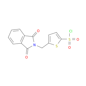 5-[(1,3-dioxoisoindol-2-yl)methyl]thiophene-2-sulfonyl chloride