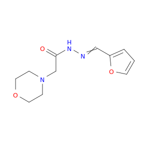 N-(2-furylmethylideneamino)-2-morpholin-4-yl-acetamide