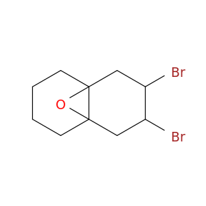4a,8a-Epoxynaphthalene, 2,3-dibromooctahydro-